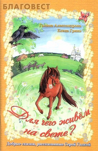 Для чего живём на свете? Добрые сказки, рассказанные Серой Галкой. Галина Александрова, Елена Гринь