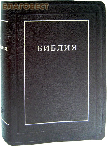 Библия. Кожаный переплет. Футляр. Золотой обрез с указателями. Без неканонических книг ( Российское Библейское Общество -  )
