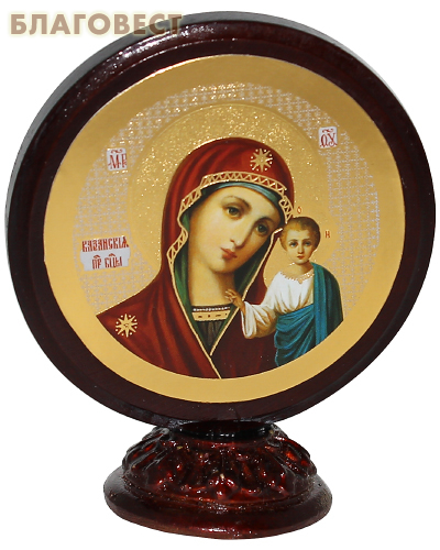 Икона на подставке Пресвятая Богородица 