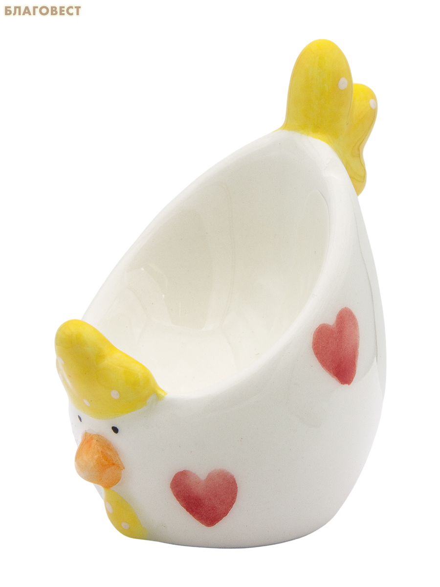 Декоративная подставка Курочка, керамика