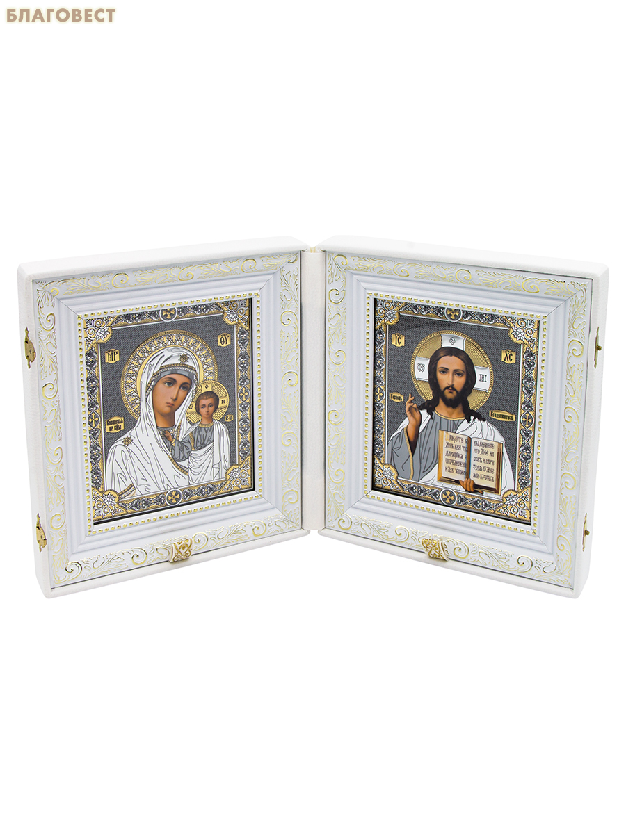 Складень венчальный 23х26см, жаккард