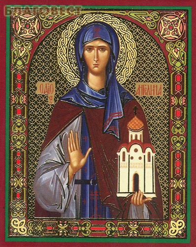 Икона Святая Ангелина Сербская