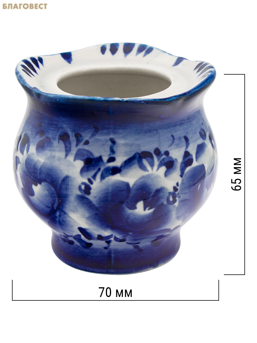 Лампада Гжель, керамика