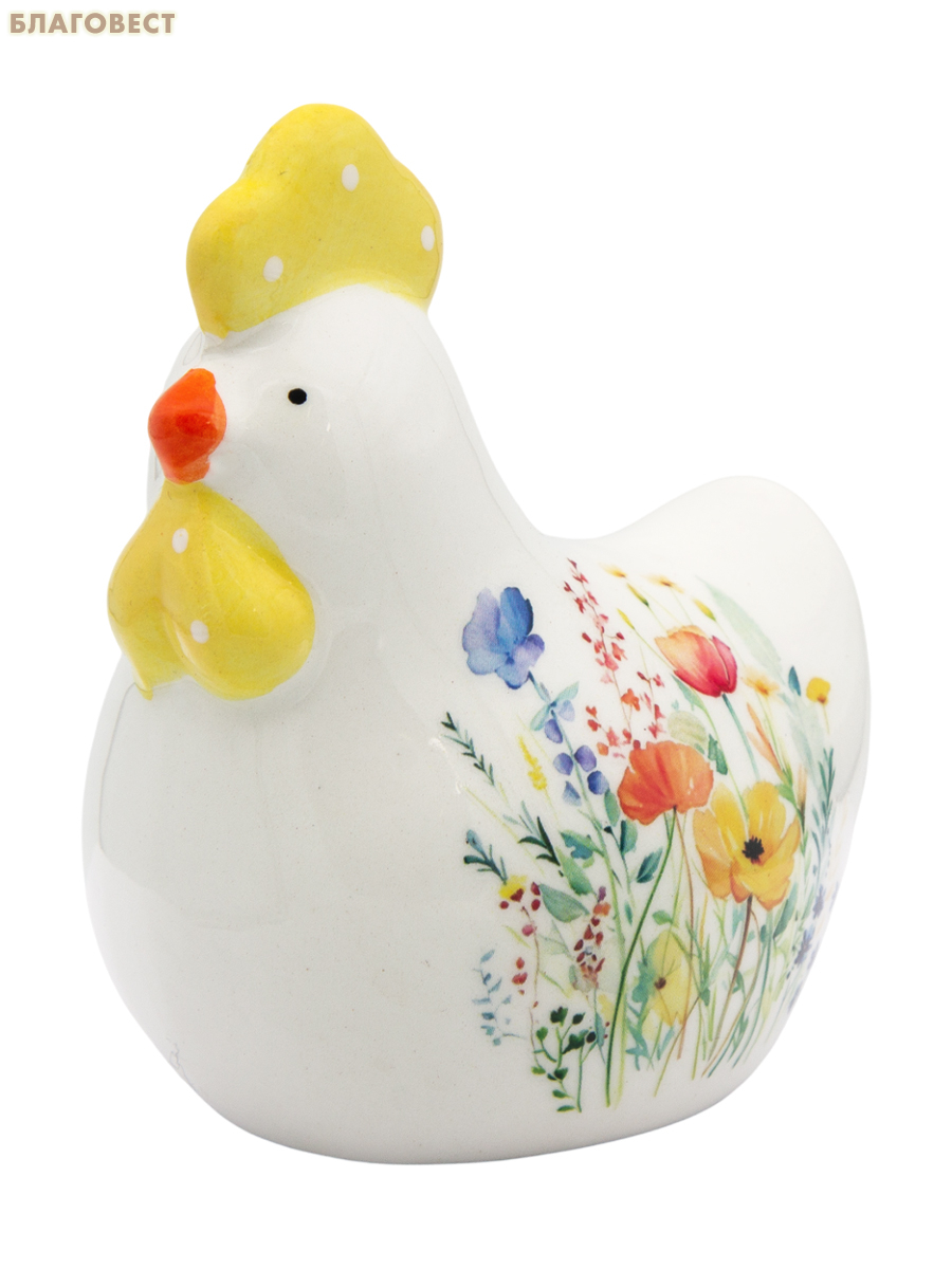 Декоративная фигурка Петушок, керамика