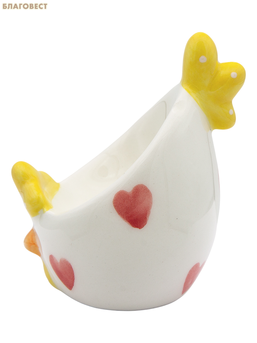 Декоративная подставка Курочка, керамика