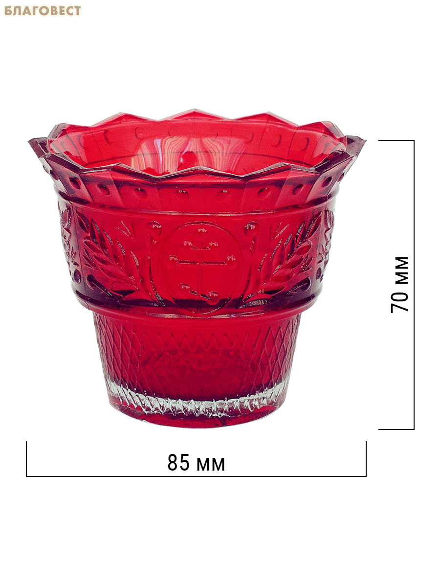 Лампада Ландыш, стекло