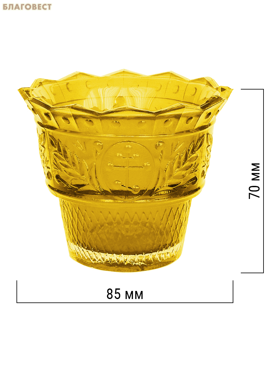 Лампада Ландыш, стекло