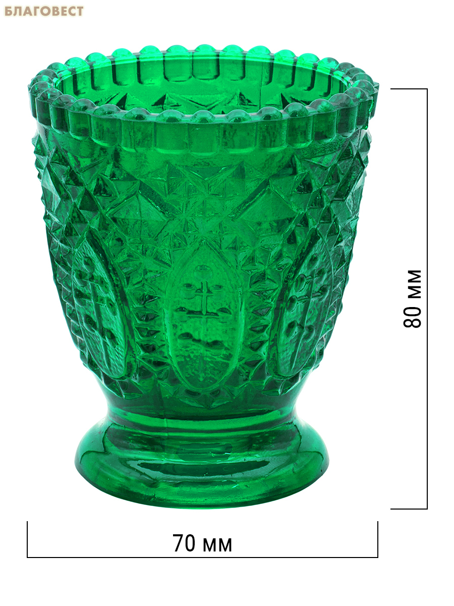 Лампада Колокол, стекло