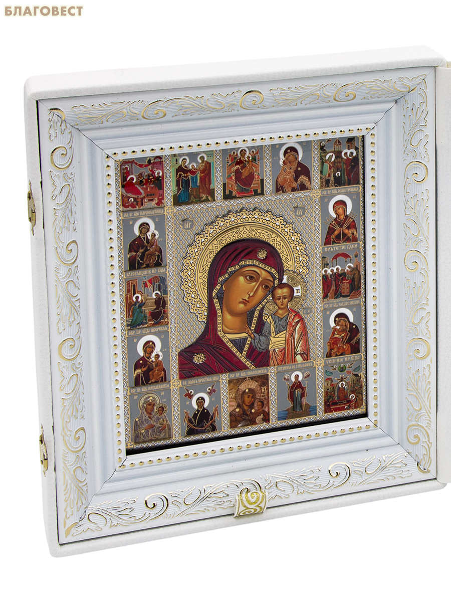 Складень венчальный 23х26см, жаккард