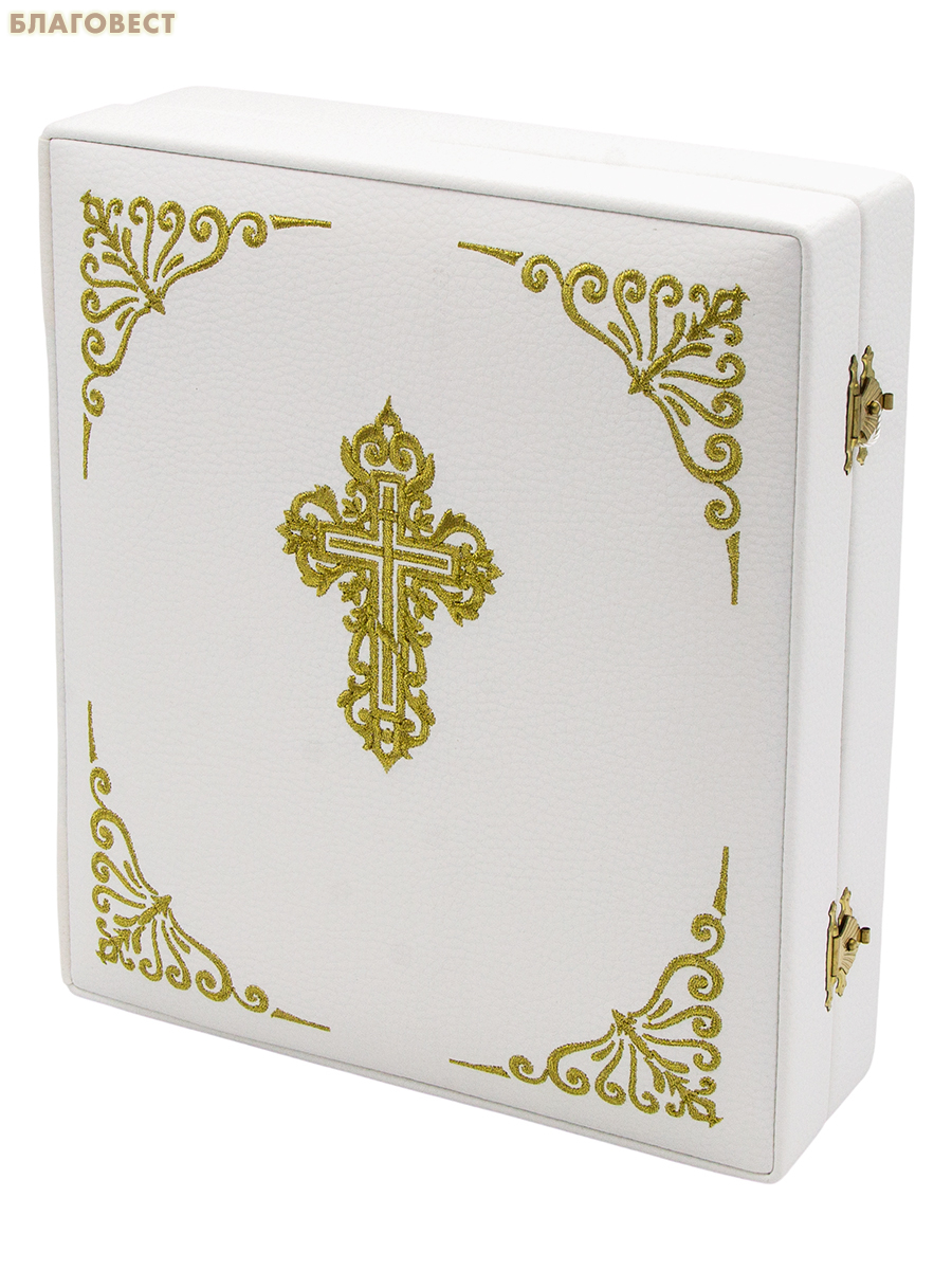 Складень венчальный 23х26см, экокожа