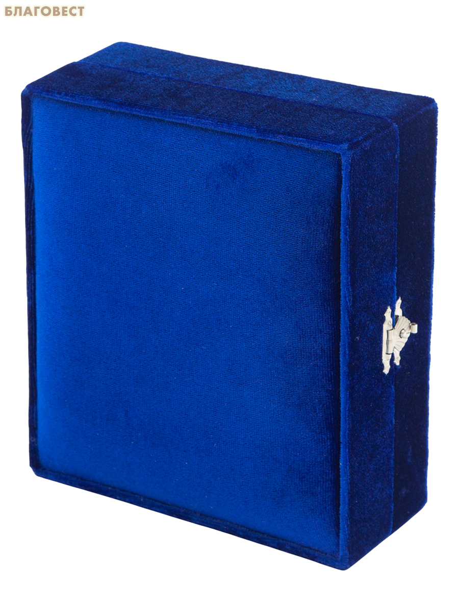 Складень венчальный 14х15,5см, бархат