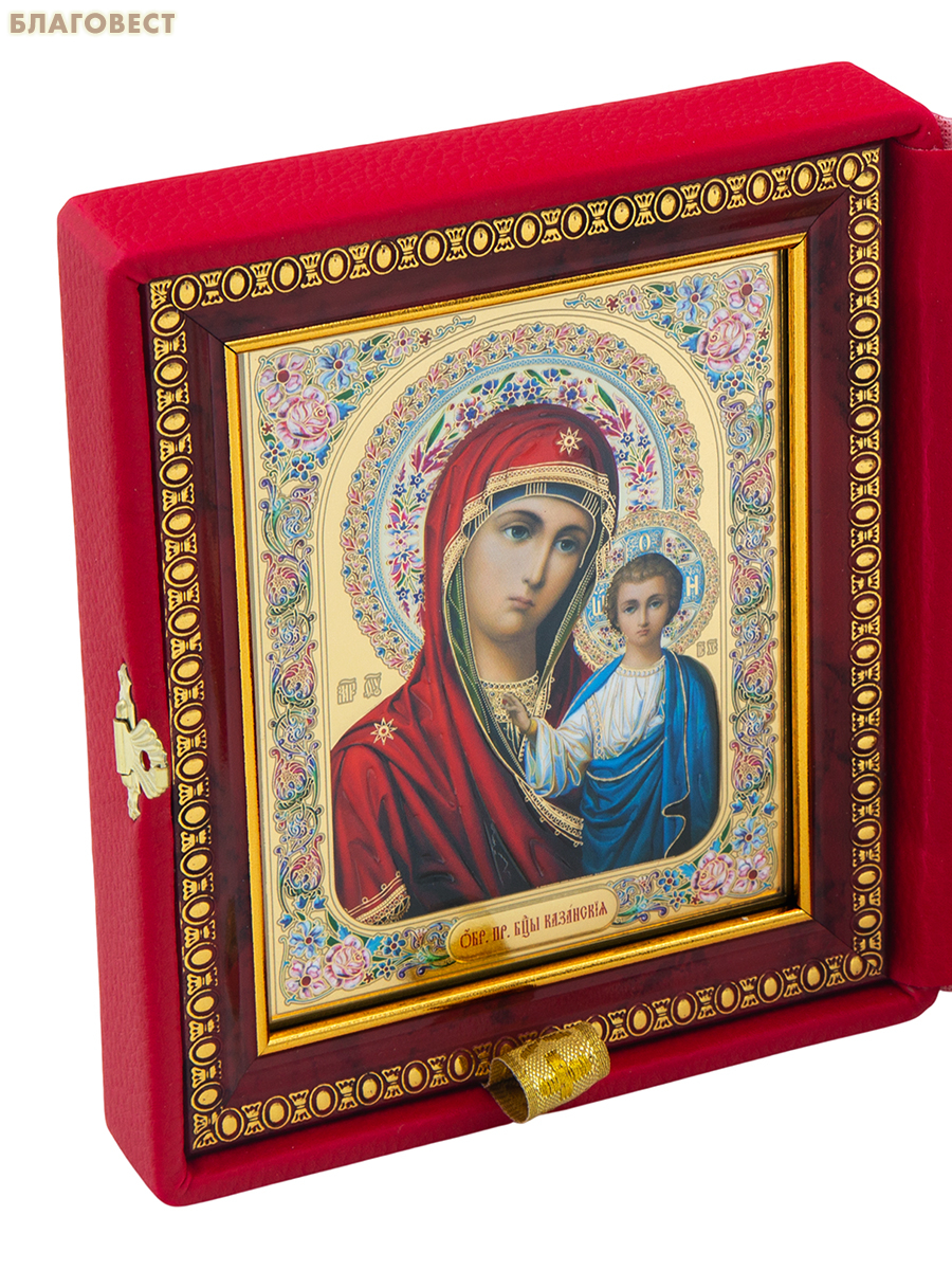 Складень венчальный 14х15,5см, жаккард