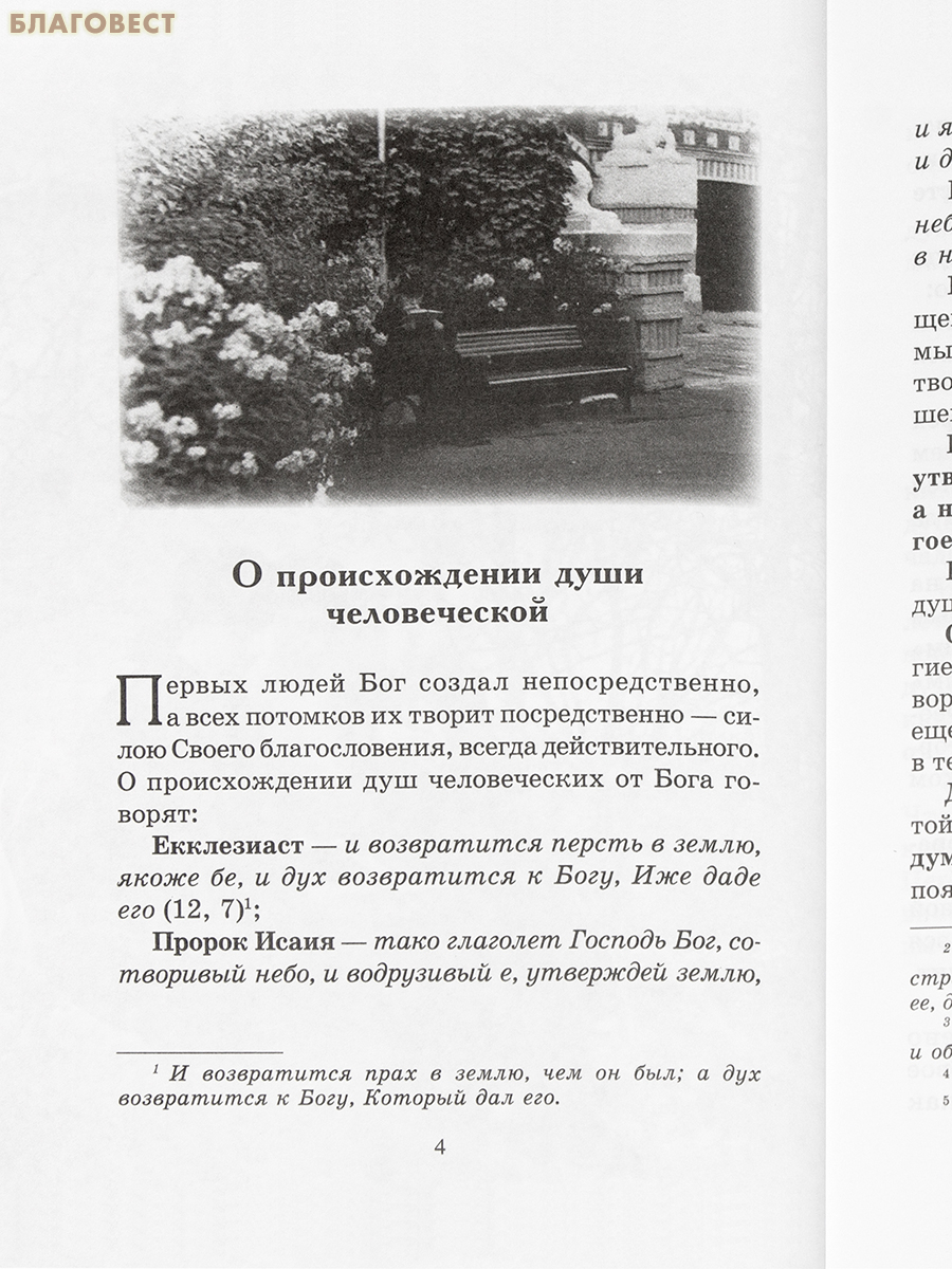 О бессмертной душе. Архимандрит Иоанн (Крестьянкин)
