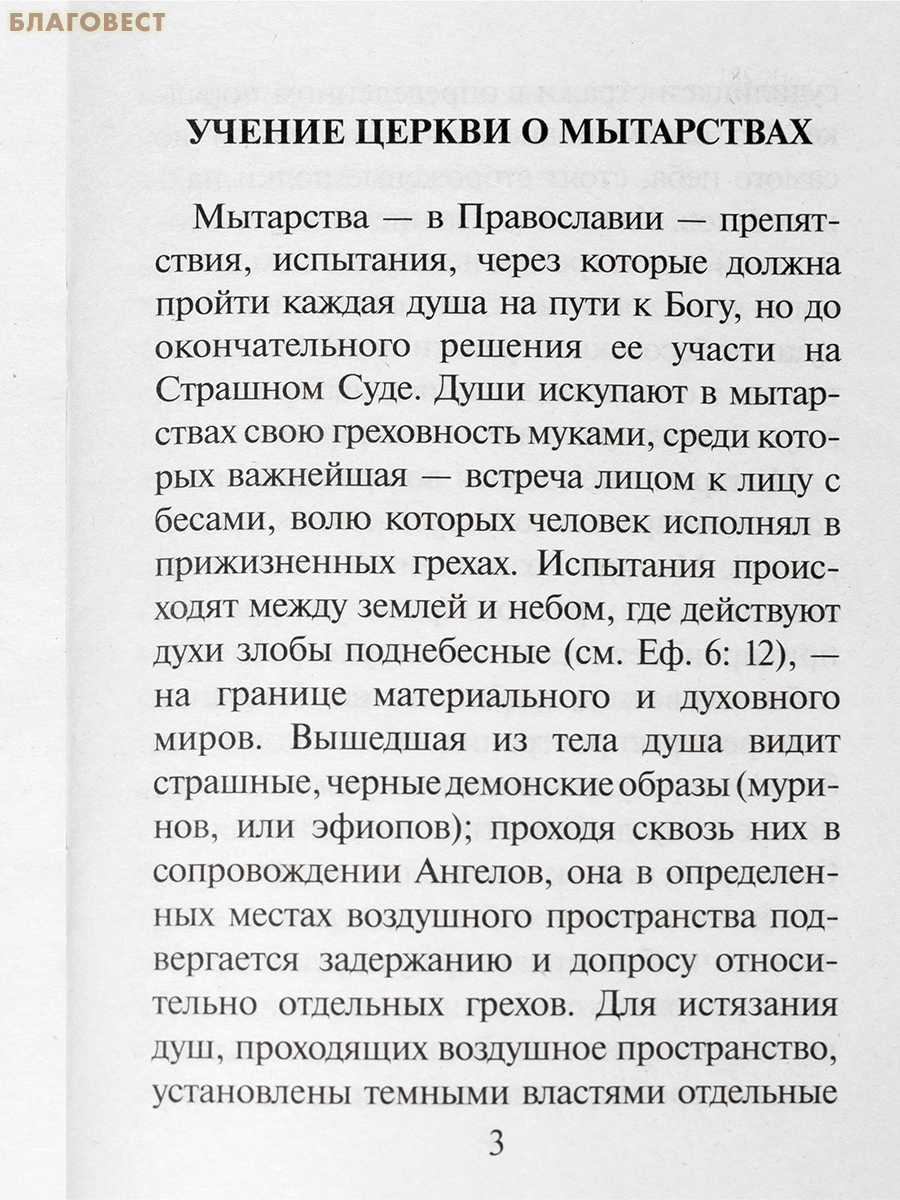 Мытарства нам предстоят. На основе свидетельства блаженной Феодоры о мытарствах