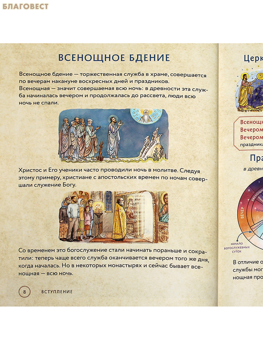Комплект из 3-х книг. Литургия. Самая главная служба. Всенощная. Вечерняя служба. Верую! Наглядное объяснение Символа веры. Анна Сапрыкина