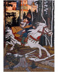 Пазл. Марья Моревна. Художник Иван Билибин