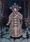 Пазл. Снегурочка. Художник Борис Васильевич Зворыкин