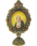 Икона прп. Серафим Саровский, на подставке
