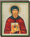 Икона преподобный Адрей Рублев, аналойная малая