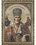 Икона Святитель Николай чудотворец, гобелен