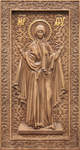 Икона резная Пресвятая Богородица Нерушимая стена