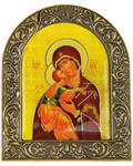 Икона на подставке Пресвятая Богородица 
