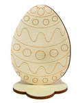 Пасхальный сувенир для раскрашивания Яйцо на подставке