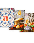 Комплект кухонных полотенец