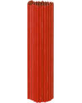 Свечи церковные красные (50% воска) №10, 2кг (70шт в пачке, размер свечи 360 х 10мм)