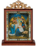Икона на подставке Рождество Христово