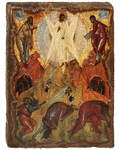 Икона под старину Преображение Господне, размер 14,5х20см, дерево