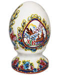 Пасхальное яйцо, высота 8,5см, керамика