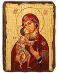 Икона под старину Пресвятая Богородица "Феодоровская"
