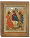 Икона Святая Троица (деревянная рамка)