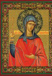 Икона Святая мученица Алевтина Кесарийская
