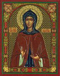 Икона Святая преподобная Мария Радонежская