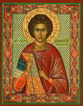 Икона Святой Великомученик Димитрий Солунский