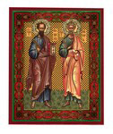 Икона Святые первоверховные апостолы Петр и Павел